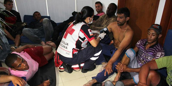 Es Cruz Roja una salvación para migrantes