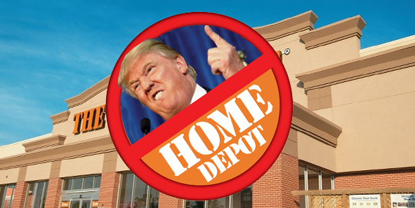 Contra Trump y Home Depot