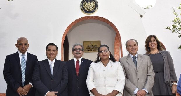 Inauguran Consulado de El Salvador en SLP