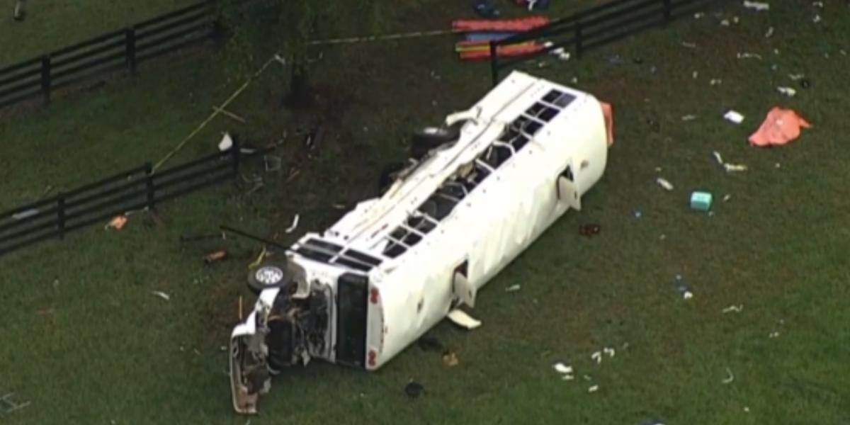 Los 8 fallecidos en accidente automovilístico en Florida eran mexicanos