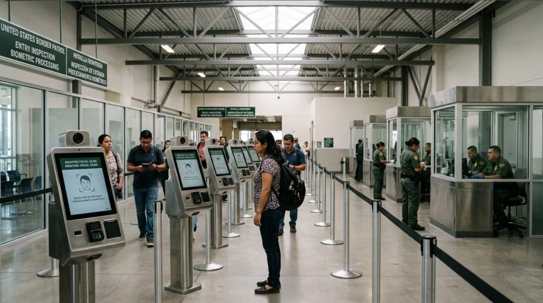 Vigilancia total en garitas terrestres: CBP consolida el reconocimiento facial biométrico obligatorio