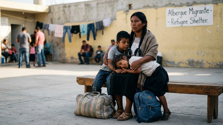 El nuevo rostro de la frontera: Familias mexicanas desplazadas por la violencia superan a extranjeros en albergues
